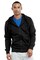 Men's Heavyweight Long Sleeve Fleece Zipper Hoodie Jacket Warmth